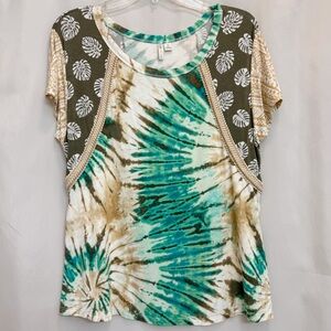 Cato Tie Dye Relaxed Fit Tee